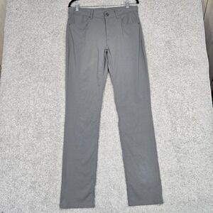 LL Bean Pants Men 32X34 Gray Venture Stretch Outdoors Hiking 513196